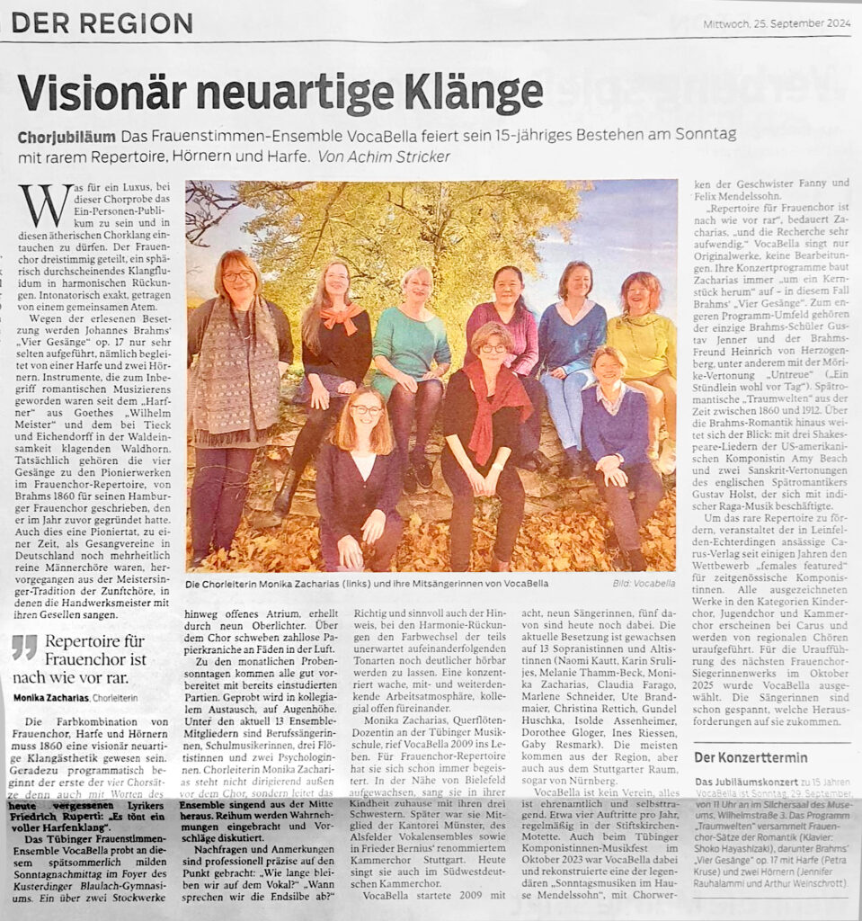 Zeitungsartikel Kritik
